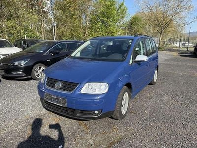 Gebraucht VW Touran Trendline 116 PS (85 kW) 2006 Indienblau Van / Kleinbus