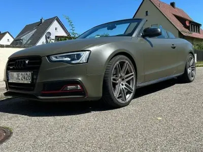 Usata Audi A5 Cabriolet Sport 245 CV (180 kW) 2013 Verde Cabrio