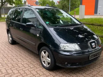 Gebraucht Seat Alhambra 115 PS (84 kW) 2006 Schwarz Van / Kleinbus