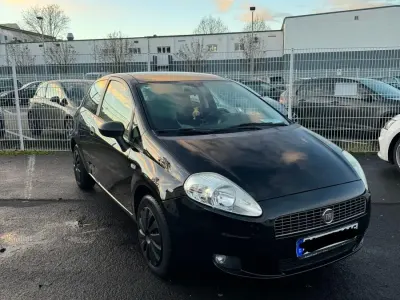 Gebraucht Fiat Punto 77 PS (56 kW) 2008 Schwarz Kleinwagen