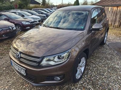 Toffeebraun metallic Gebraucht 2012 VW Tiguan Trendline SUV | 10.470 € (Fairer Preis)