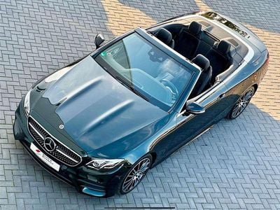 Usata Mercedes E400 AMG line 340 CV (250 kW) 2019 Verde Cabrio