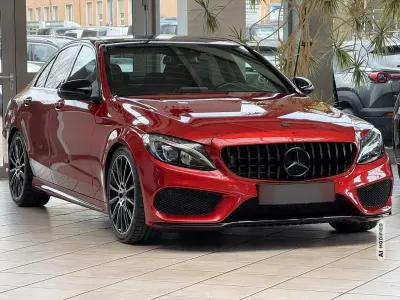 Gebraucht Mercedes C250 AMG 211 PS (155 kW) 2018 Rot metallic