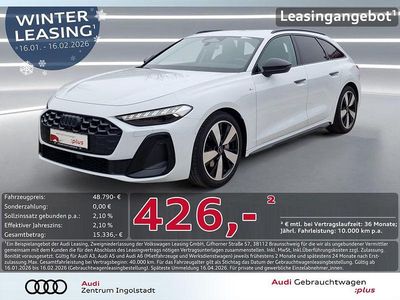 Gletscherweiß metallic Gebraucht 2025 Audi A5 S-Line Kombi | 48.790 € (Superpreis)