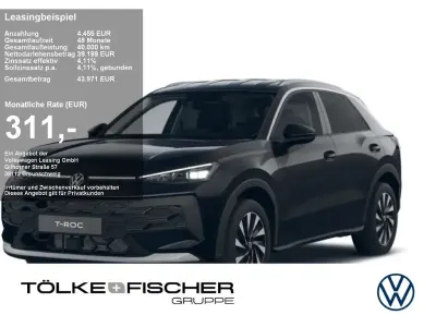 Neu VW T-Roc 150 PS (110 kW) 2026 Schwarz SUV
