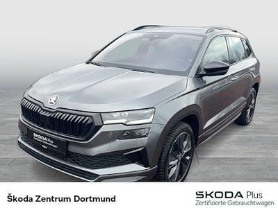 Gebraucht Skoda Karoq SportLine 150 PS (110 kW) 2024 Grau SUV
