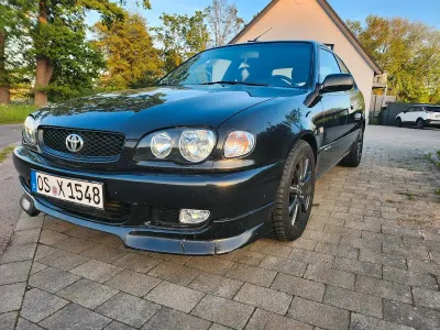 Gebraucht Toyota Corolla 110 PS (80 kW) 2000 Schwarz Kleinwagen