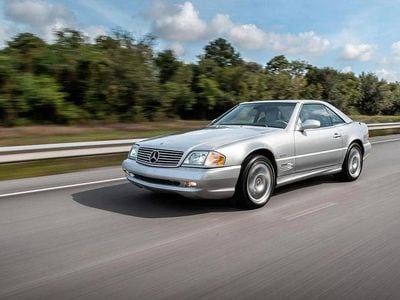 Gebraucht Mercedes SL500 Edition 306 PS (225 kW) 2001 Silber Cabrio