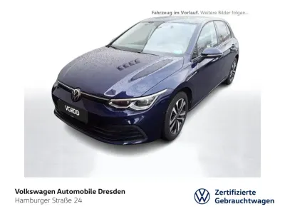 Gebraucht VW Golf VIII United 131 PS (96 kW) 2021 Blau Limousine