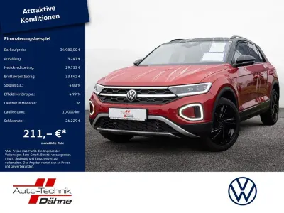 Brugt VW T-Roc Style 150 HK (110 kW) 2025 Rød SUV