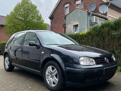 gebraucht VW Golf IV 1.4 16V Schwarz SPECIAL Klima TÜV