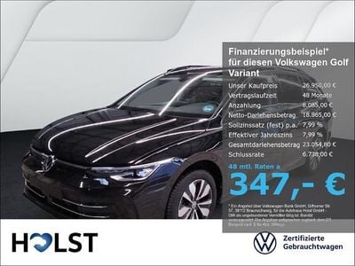 Usata VW Golf VIII Goal 150 CV (110 kW) 2025 Nero Station wagon