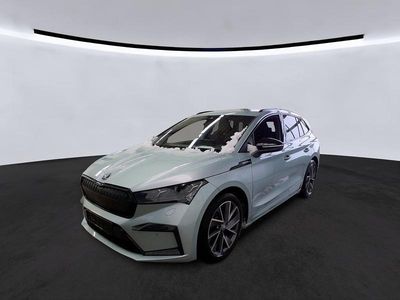 Silber Gebraucht 2021 Skoda Enyaq iV SportLine SUV | 30.395 € (Fairer Preis)