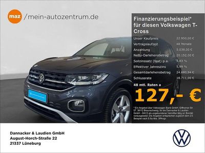 Usata VW T-Cross Style 110 CV (80 kW) 2023 Grigio SUV