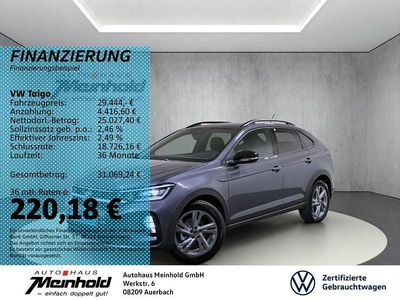 Grau Gebraucht 2025 VW Taigo R-line SUV | 29.444 € (Fairer Preis)