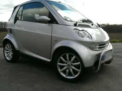 Gebraucht Smart ForTwo Cabrio Passion 61 PS (44 kW) 2004 Silber Cabrio