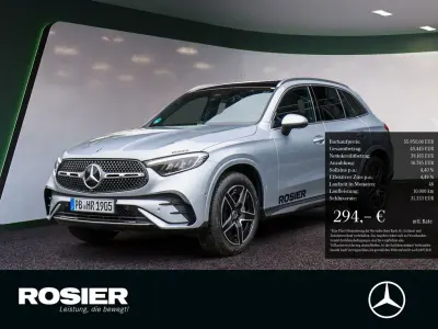 Begagnad Mercedes GLC220 AMG line 197 HK (144 kW) 2025 Silver SUV