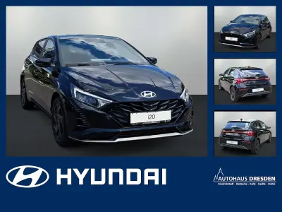 Neu Hyundai i20 Blackline 90 PS (66 kW) 2026 Schwarz Kleinwagen