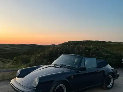 Gebraucht Porsche 911 Carrera Cabriolet 231 PS (169 kW) 1986 Blau Cabrio