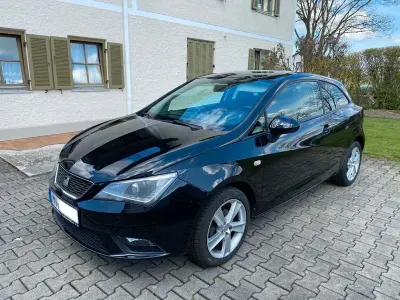 Używany Seat Ibiza 86 KM (63 kW) 2013 Czarny