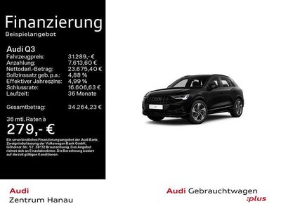 Gebraucht Audi Q3 Advanced Plus 150 PS (110 kW) 2024 Mythosschwarz metallic SUV