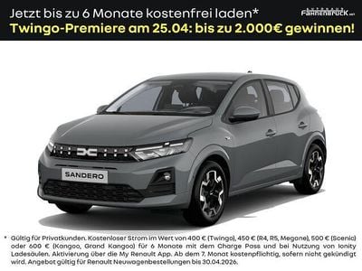 Neu Dacia Sandero Journey 122 PS (89 kW) 2026 Grau