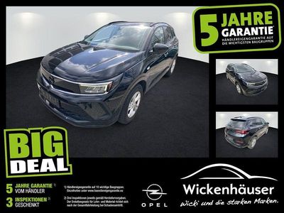 Gebraucht Opel Grandland X GS Line 131 PS (96 kW) 2022 Diamant schwarz/karbon schwarz SUV