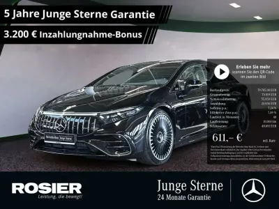 Używany Mercedes EQS 53 AMG AMG 560 kW (762 KM) 2022 Czarny Sedan/Limuzyna