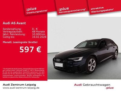 Firmamentblau metallic Gebraucht 2025 Audi A6 S-Line Kombi | 60.480 € (Etwas zu teuer)