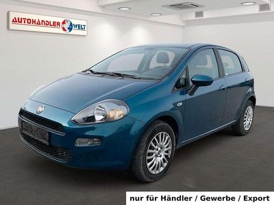 Gebraucht Fiat Punto More 77 PS (56 kW) 2013 Blau Kleinwagen