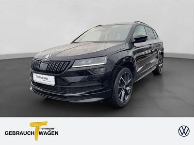 Gebraucht Skoda Karoq SportLine 150 PS (110 kW) 2021 Schwarz SUV