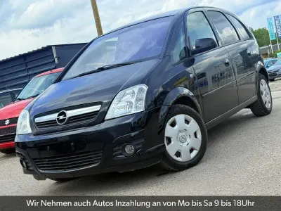 Gebraucht Opel Meriva Edition 105 PS (77 kW) 2008 Schwarz Van / Kleinbus