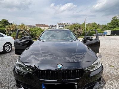 Brugt BMW 325 M Sport 218 HK (160 kW) 2014 Sort Sedan
