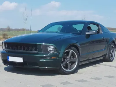 Brugt Ford Mustang Bullitt 320 HK (235 kW) 2008 Grøn