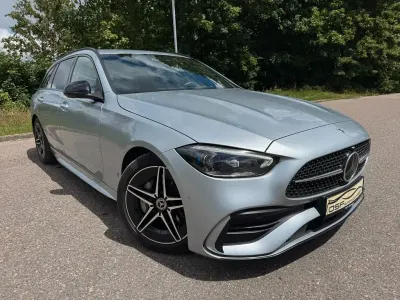 Gebraucht Mercedes C220 AMG 200 PS (147 kW) 2023 Silber Limousine
