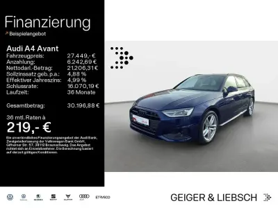 Brugt Audi A4 Sport 150 HK (110 kW) 2023 Blå Stationcar