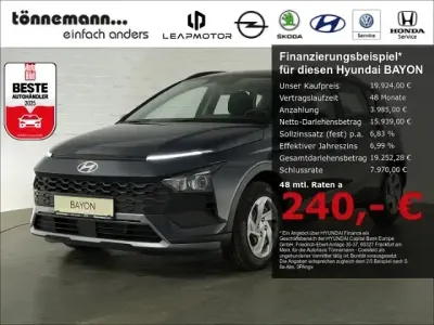Neu Hyundai Bayon Select 101 PS (74 kW) 2025 Grau SUV