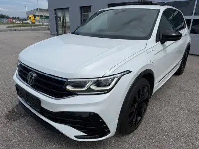 Gebraucht VW Tiguan R-line 150 PS (110 kW) 2022 Weiß SUV