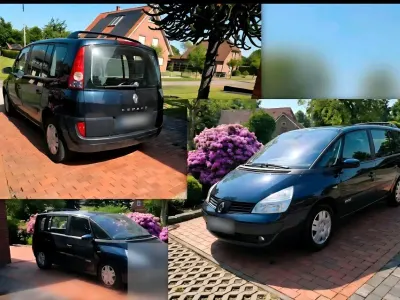 Gebraucht Renault Espace 136 PS (100 kW) 2006 Blau Van / Kleinbus