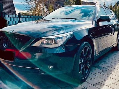 Usata BMW 520 Sport Line 177 CV (130 kW) 2008 Nero Station wagon