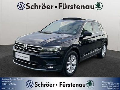 gebraucht VW Tiguan 2.0 TDI DSG Highline (4x4) Standhzg./ACC