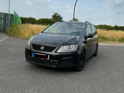 Gebraucht Seat Alhambra 140 PS (102 kW) 2011 Schwarz Van / Kleinbus