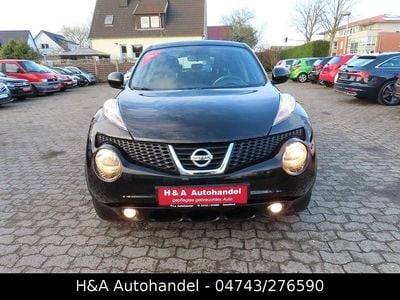 Gebraucht Nissan Juke Acenta 117 PS (86 kW) 2011 Schwarz SUV