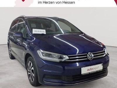 Gebraucht VW Touran Active 150 PS (110 kW) 2022 Atlantic blue metallic Van / Kleinbus