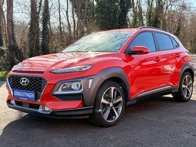 Gebraucht Hyundai Kona 177 PS (130 kW) 2017 Orange SUV