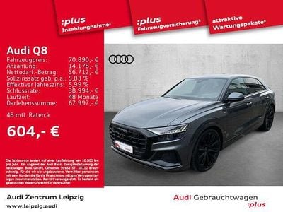 Gebraucht Audi Q8 Ambiente 286 PS (210 kW) 2022 Daytonagrau perleffekt SUV