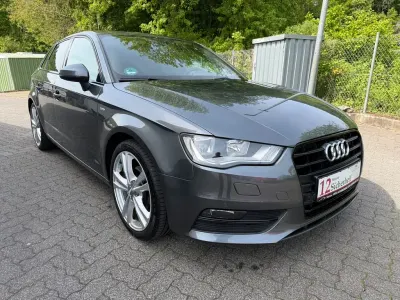 Brugt Audi A3 S-Line 125 HK (91 kW) 2015 Grå Sedan