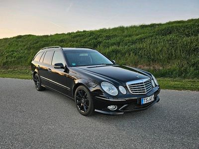 Brugt Mercedes E320 AMG 224 HK (164 kW) 2007 Sort Stationcar