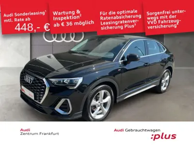 Gebraucht Audi Q3 S-Line 150 PS (110 kW) 2022 Mythosschwarz metallic/mythoss SUV