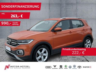 Gebraucht VW T-Cross Style 110 PS (80 kW) 2022 Energetic orange metallic SUV